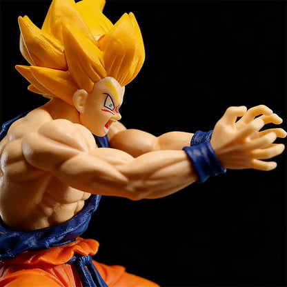 Dragon Ball Z Super Saiyan Goku Kamehameha Figure