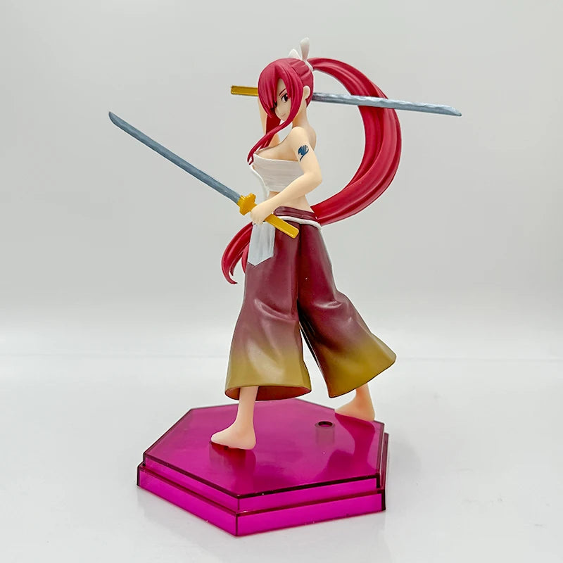 Fairy Tail Erza Scarlet Clear Heart Clothing Figure