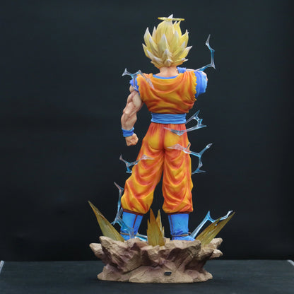Dragon Ball Z Super Saiyan Goku Angel Halo Figure