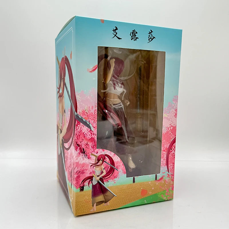 Fairy Tail Erza Scarlet Clear Heart Clothing Figure