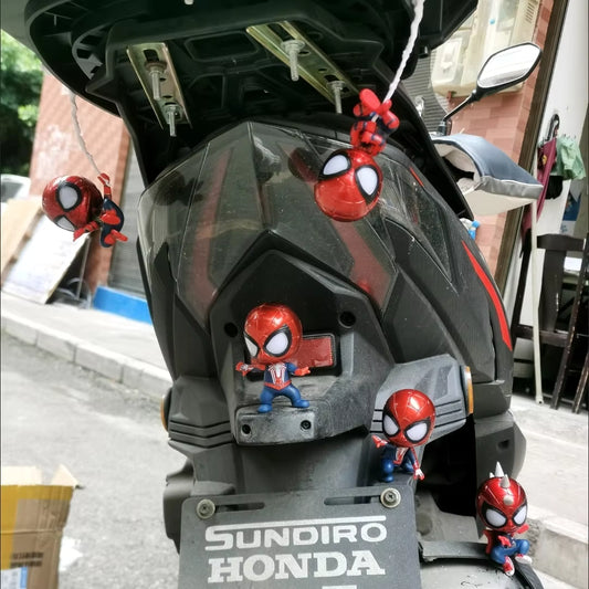 Marvel Spider-Man Chibi Web-Slinging Mini Figure Set