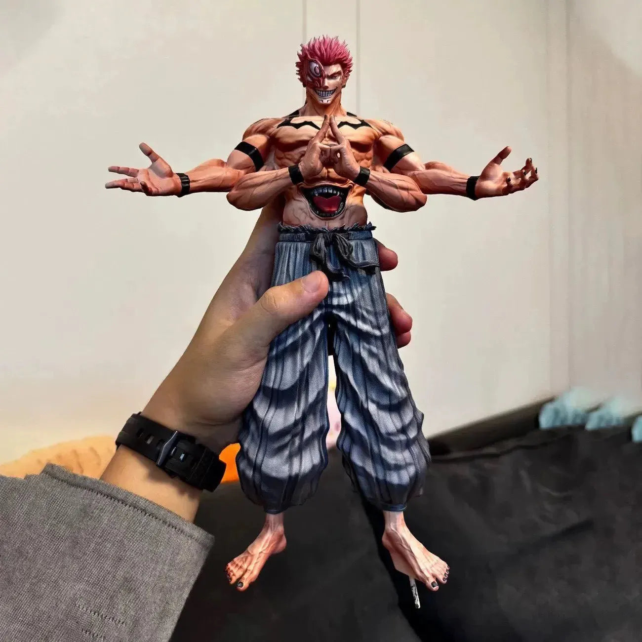 Jujutsu Kaisen Ryomen Sukuna Heian Era Four-Armed Figure