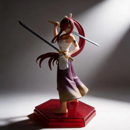 Fairy Tail Erza Scarlet Clear Heart Clothing Figure