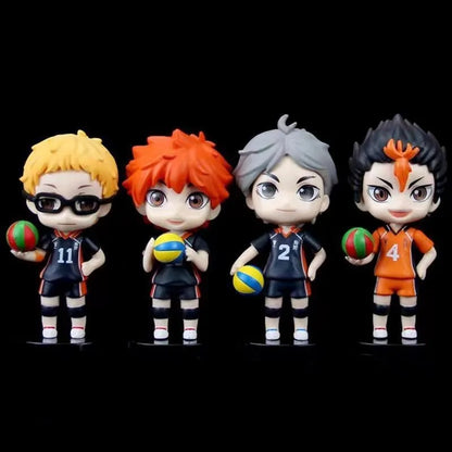 Haikyu!! 8-Piece Chibi Figure Set