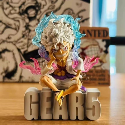One Piece Monkey D. Luffy Gear 5 Letter Base Figure