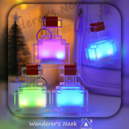Minecraft Glowing Potion Keychain