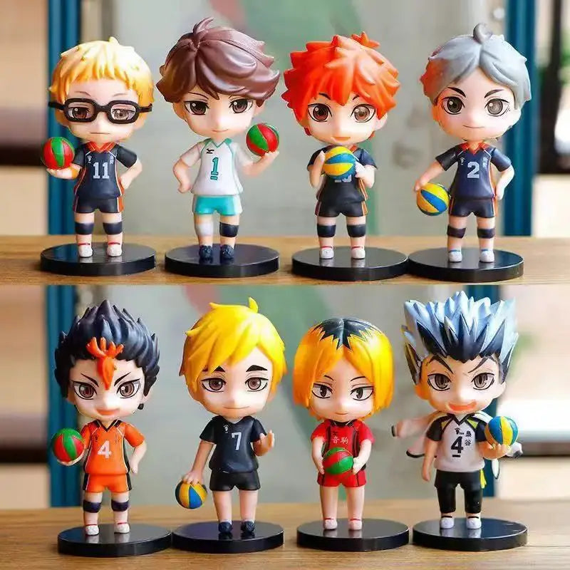 Haikyu!! 8-Piece Chibi Figure Set