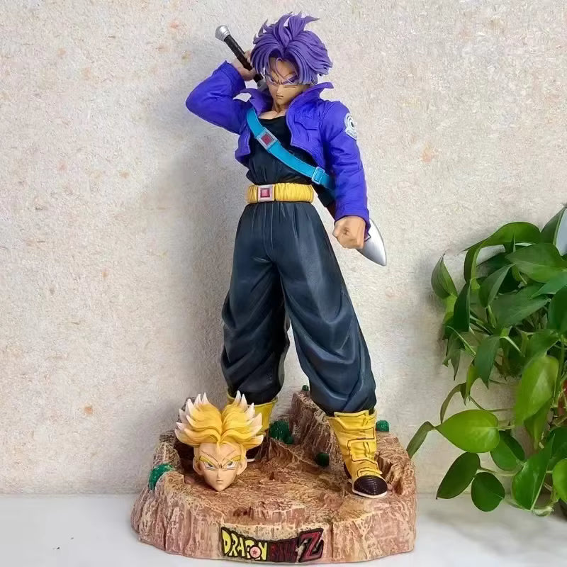 Dragon Ball Z Future Trunks Interchangeable Head Figure