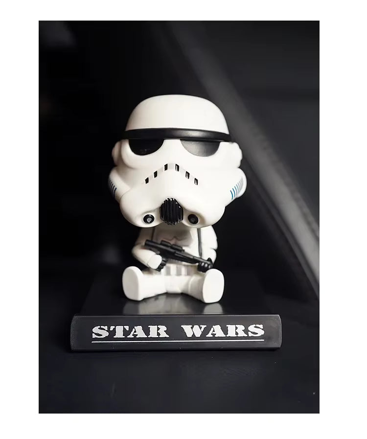 Star Wars Stormtrooper Sitting Car Dashboard Figure