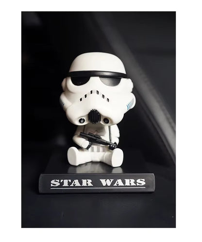 Star Wars Stormtrooper Sitting Car Dashboard Figure