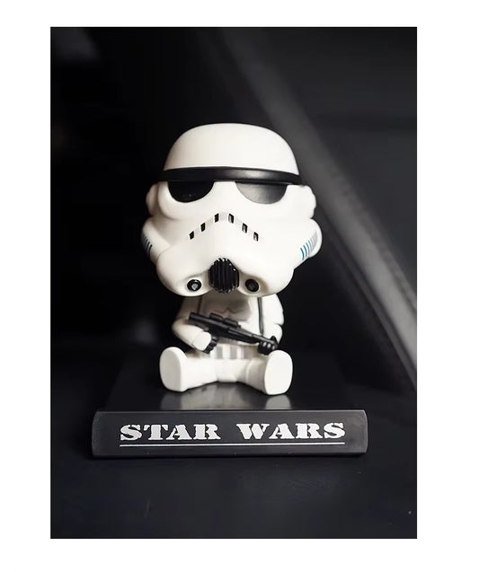 Star Wars Stormtrooper Sitting Car Dashboard Figure