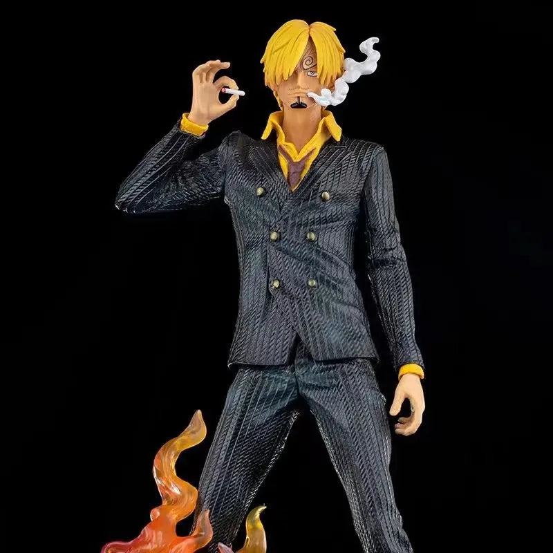One Piece Black Sanji Diable Jambe Figure