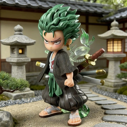 One Piece Chibi Zoro Dragon Aura Figure