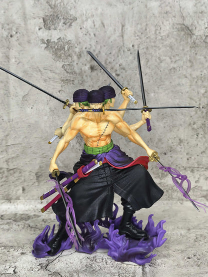 One Piece Roronoa Zoro Asura Kyutoryu Figure