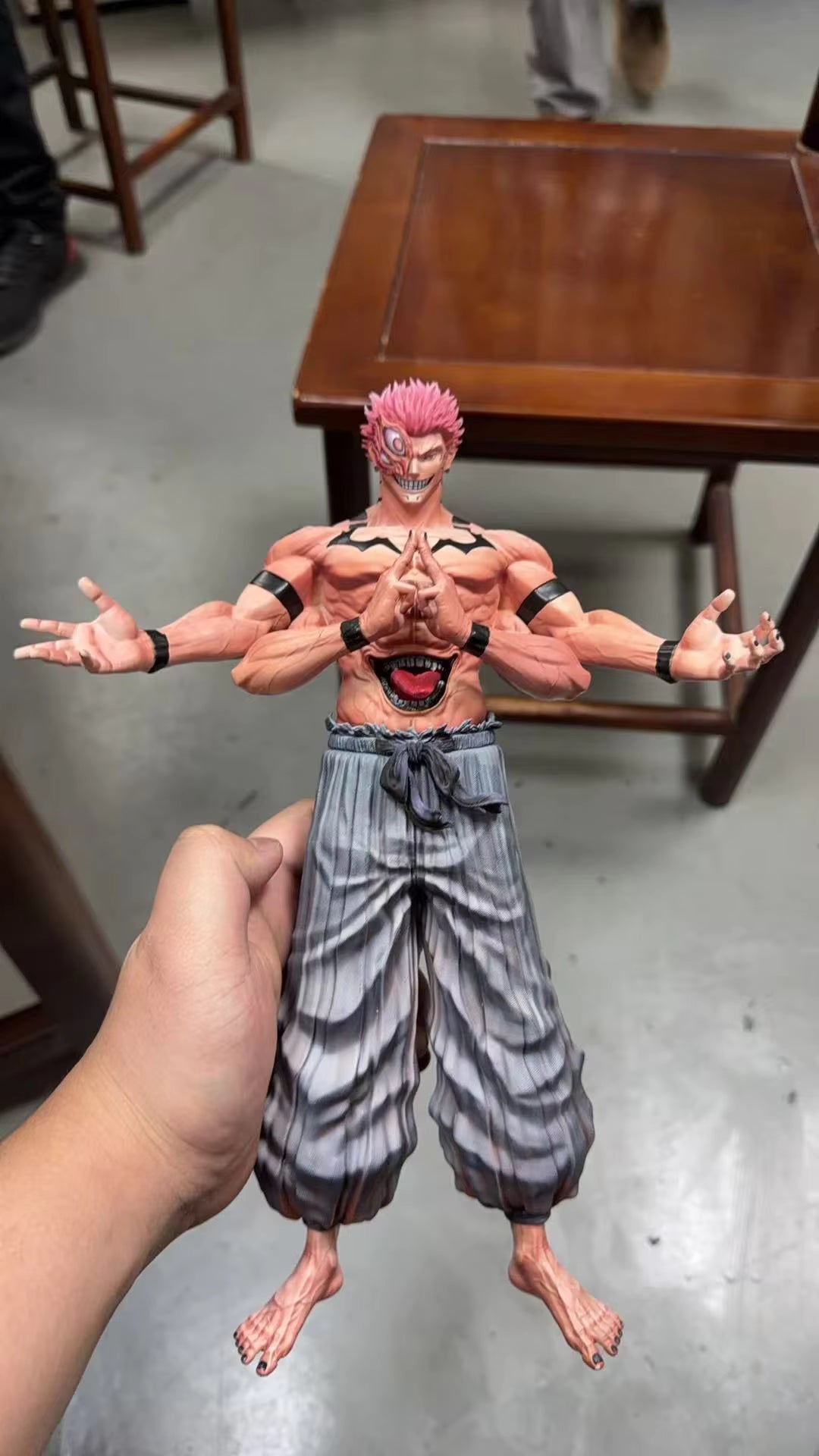 Jujutsu Kaisen Ryomen Sukuna Heian Era Four-Armed Figure