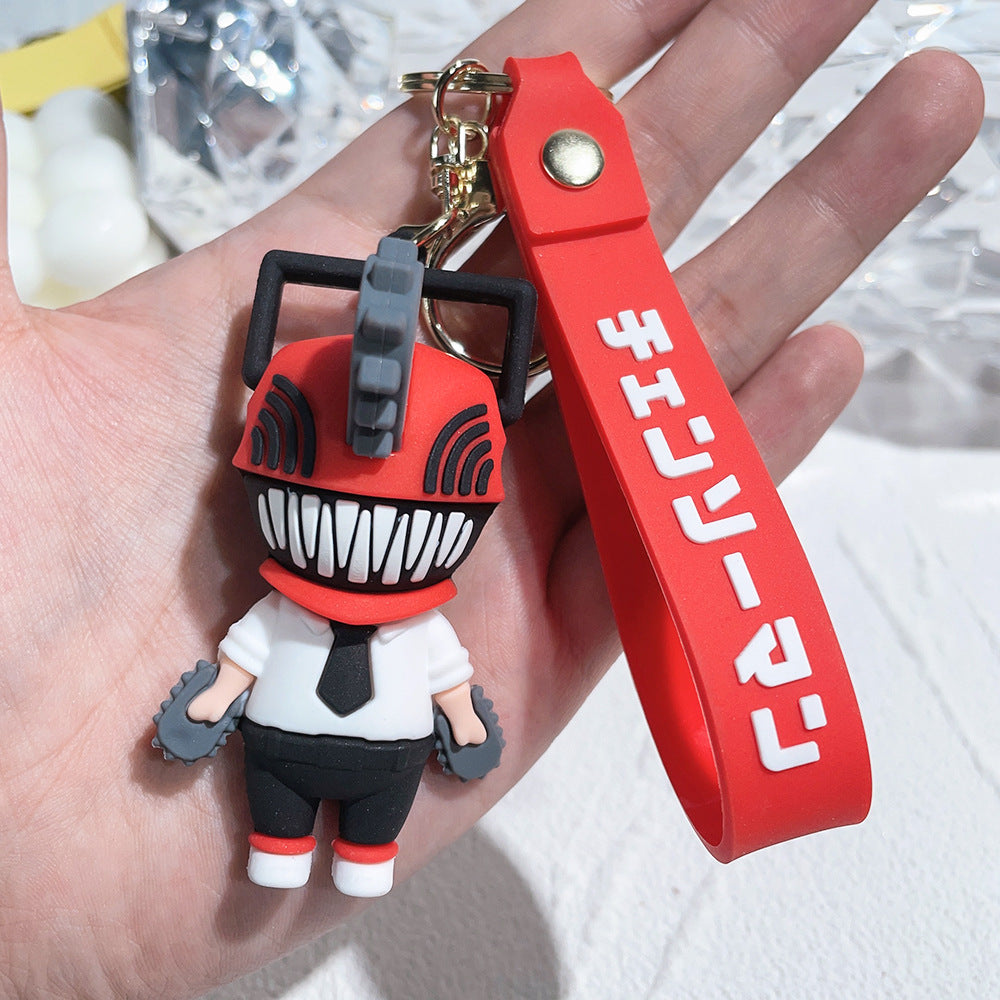 Chainsaw Man Chibi 3D Keychain Collection