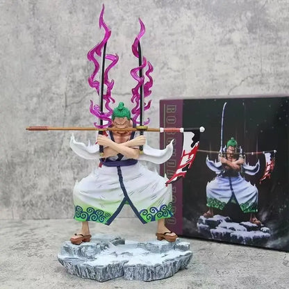 One Piece Roronoa Zoro Purgatory Oni Giri Scythe Figure