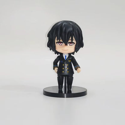 Bungo Stray Dogs 6Pcs Chibi Mini Figure Set