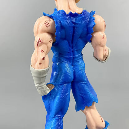 Dragon Ball Z Majin Vegeta Battle Damaged Figure