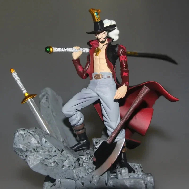 One Piece Dracule Mihawk Rocks Base Figure