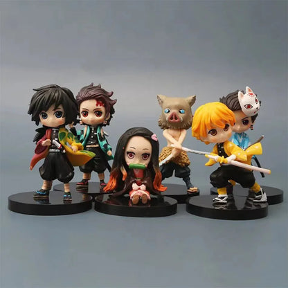 Demon Slayer Chibi Mini Figure Set