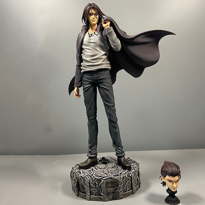 Attack on Titan Eren Yeager Trench Coat Figure