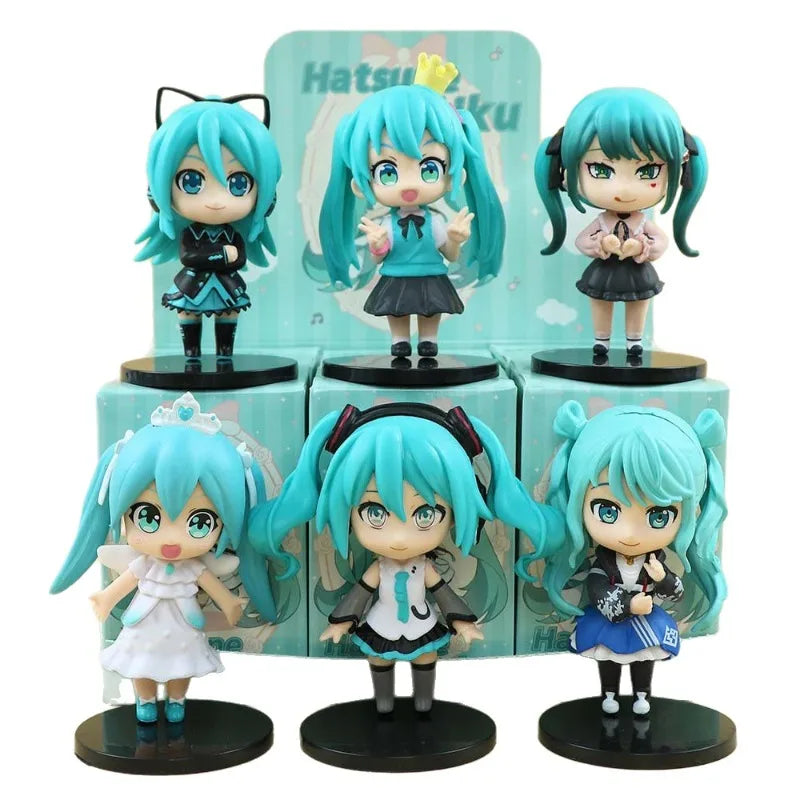 Vocaloid Hatsune Miku 2nd Gen Mini Figures Set