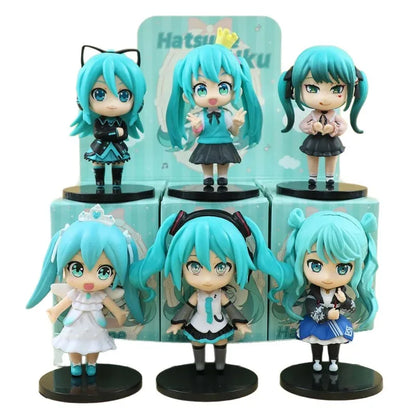 Vocaloid Hatsune Miku 2nd Gen Mini Figures Set