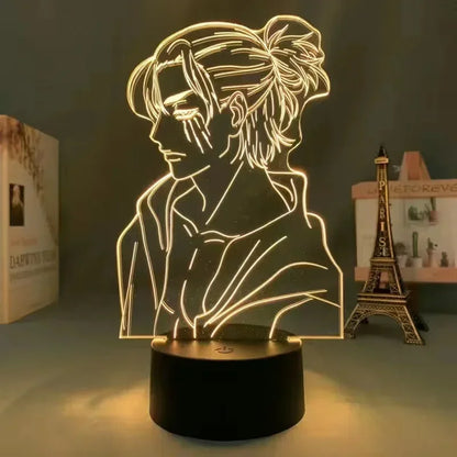Attack on Titan Eren Yeager LED Neon Sign Lamp