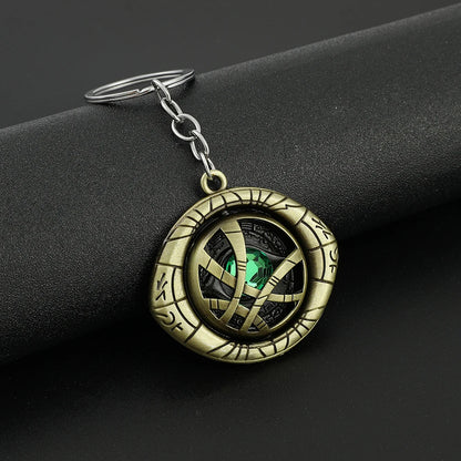 Marvel Doctor Strange Eye of Agamotto Relic Rotating Keychain