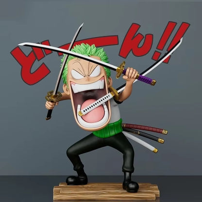 One Piece Monster Trio Comical Screaming 3-Piece Figure Set