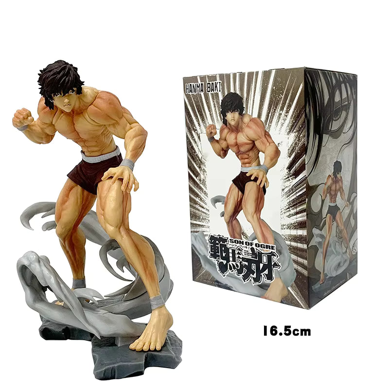 Baki Baki Hanma Martial Arts Stance Figure