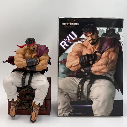 Street Fighter Ryu Bearded Battle Outfit Figure