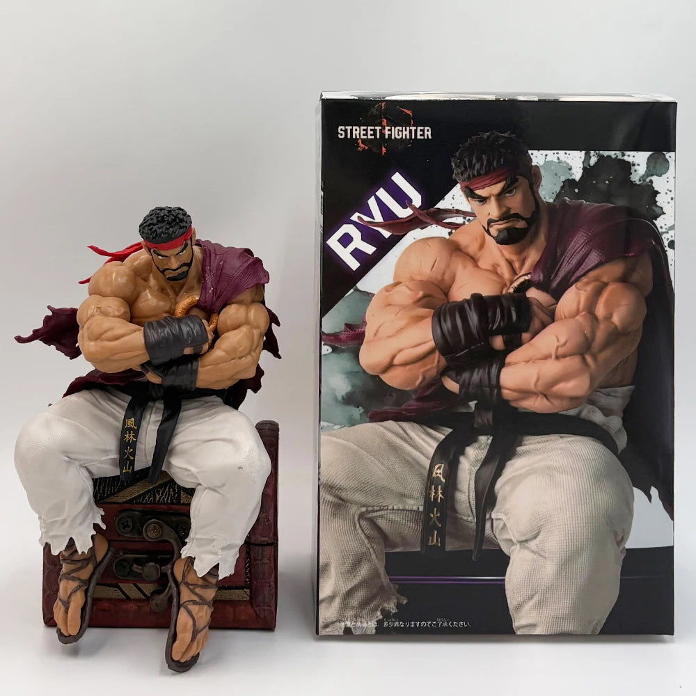Street Fighter Ryu Bearded Battle Outfit Figure