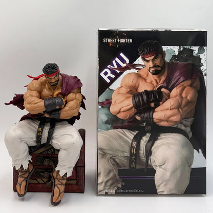 Street Fighter Ryu Bearded Battle Outfit Figure
