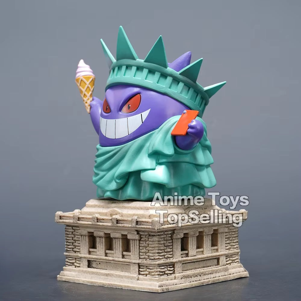 Pokémon Gengar Statue of Liberty Cosplay Figure
