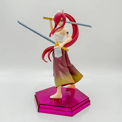 Fairy Tail Erza Scarlet Clear Heart Clothing Figure