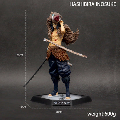 Demon Slayer Inosuke Hashibira Unmasked Figure