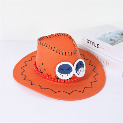 One Piece Portgas D. Ace Cowboy Hat