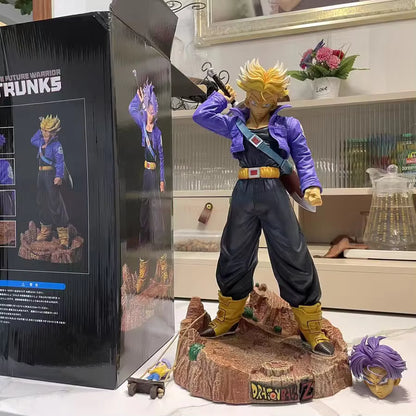 Dragon Ball Z Future Trunks Interchangeable Head Figure