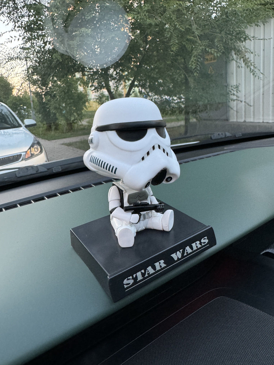 Star Wars Stormtrooper Sitting Car Dashboard Figure