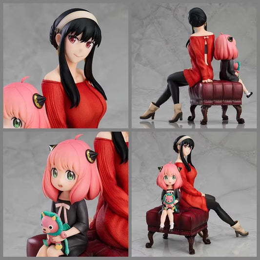 Spy x Family Yor & Anya Forger Sitting Ottoman Figure Set