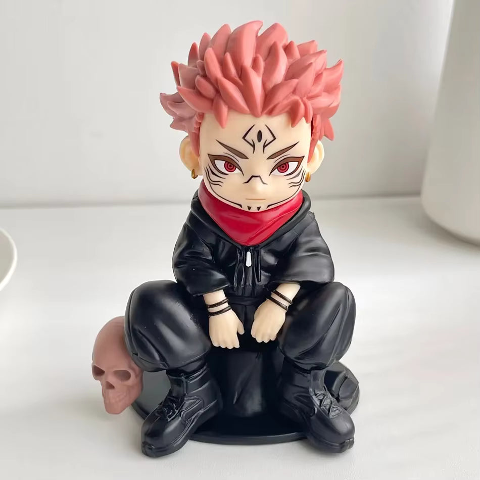 Jujutsu Kaisen Sukuna Sitting Chibi Figure