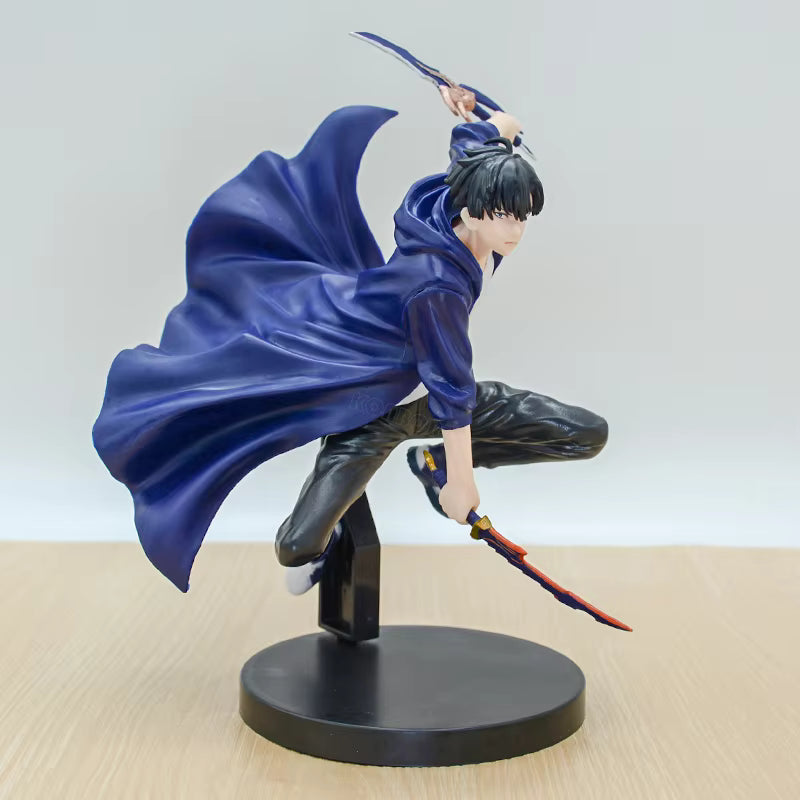Solo Leveling Sung Jinwoo Dual Dagger Combat Figure