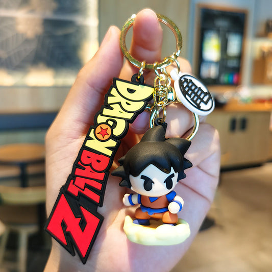 Dragon Ball Z Z-Fighters Chibi 3D Keychain Set