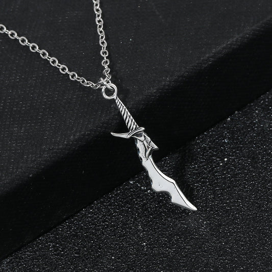 Solo Leveling Sung Jin-Woo Dagger Necklace