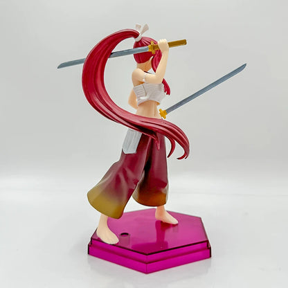 Fairy Tail Erza Scarlet Clear Heart Clothing Figure