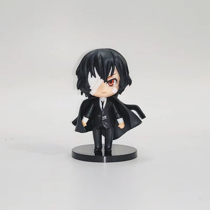 Bungo Stray Dogs 6Pcs Chibi Mini Figure Set