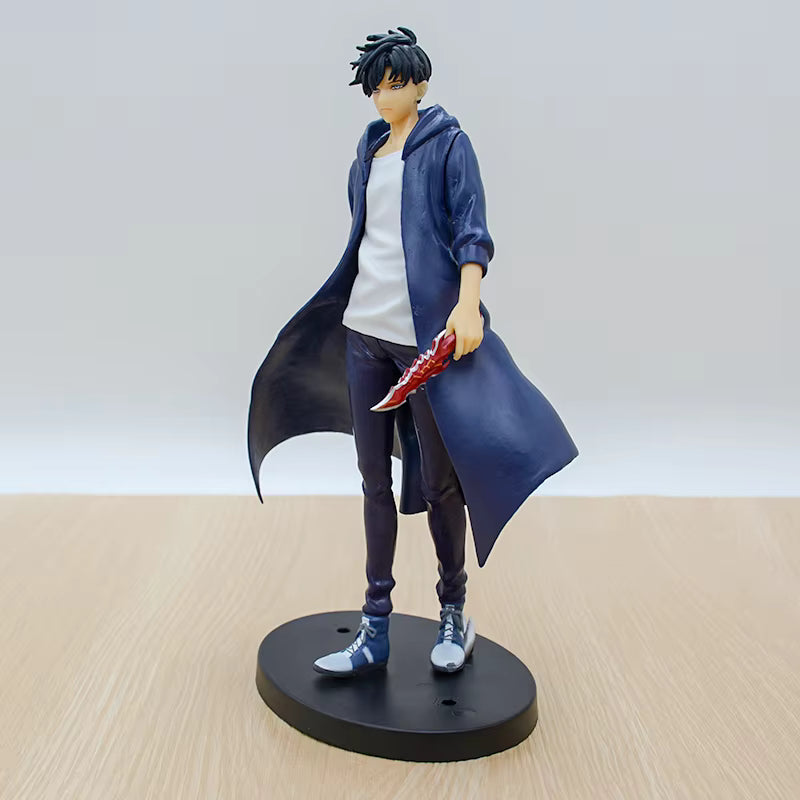 Solo Leveling Sung Jinwoo Standing Dagger Figure