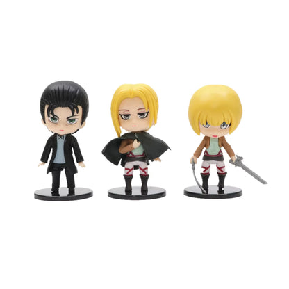 Attack on Titan Chibi Mini Figures Set